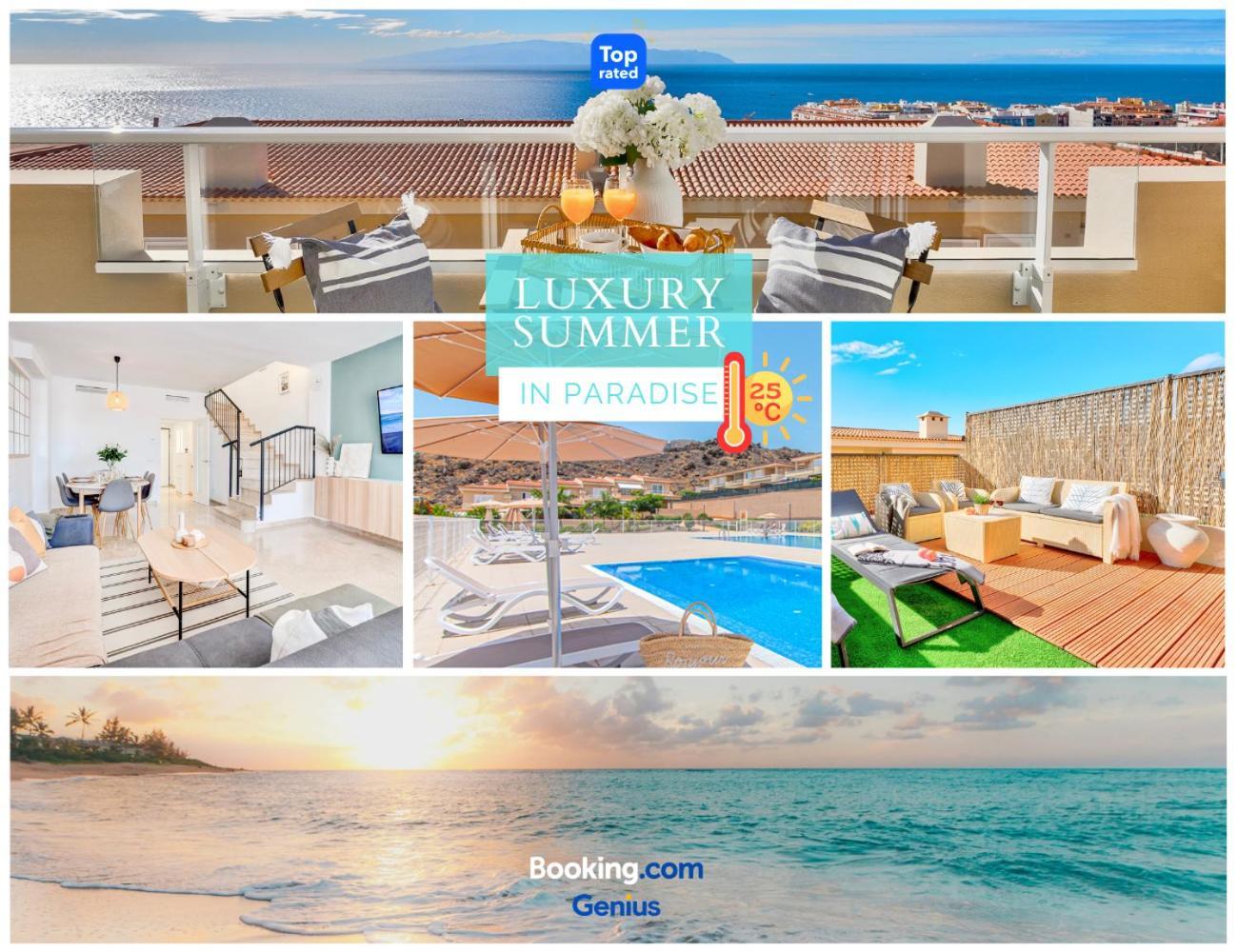 Black Beach Luxury Vacation House Puerto de Santiago  Ngoại thất bức ảnh